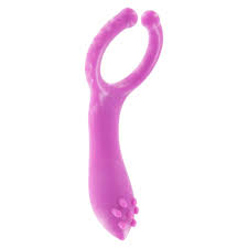 Shop 4-inch Toyjoy Silicone Pink Vibrating Cock Ring With Clit Stim —  Peaches and Screams
