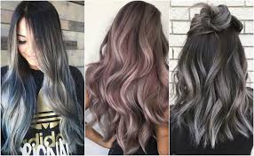 Another fantastically flamboyant option for dark hair is the fiery reddish ombre. We Re Obsessed With The Smoky Ombre Hair Trend Dailybeautyhack