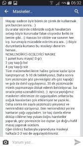 Nemlendirici Maske Maya Bal Sut Dogal Vucut Bakimi Dogal Cilt