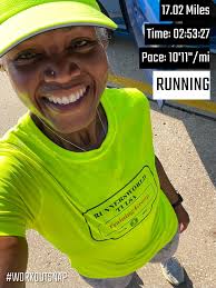 I got in 17 today. The heat about took us out, but we persevered!