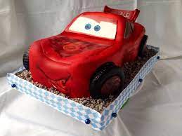 Disney boys' toddler cars lightning mcqueen character cotton baseball cap. Lightning Mcqueen Cake Kuchen Cars Kindergeburtstag Kochrezepte Kinder