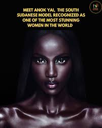 anokyai born to South Sudanese parents and raised in the U.S., made history  as the second Black model to open a Prada show—after Naomi Campbell. With  her captivating features and commanding presence,