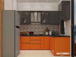 l shaped modular kitchen