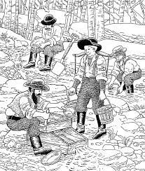 Make a coloring book with money gold rush for one click. Printable Hidden Pictures Gold Rush Gold Rush Activities Gold Rush Hidden Pictures