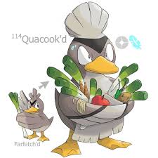 Pokemon Bird With Big Mouth Quacook D The Delicous Looking Duck Pokemon Pokemon Pokemon Fan Art Pokemon Fan