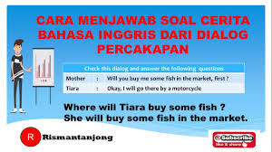 Maybe you would like to learn more about one of these? Cara Menjawab Soal Percakapan Bahasa Inggris Youtube