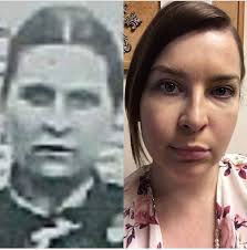 What are the similarities between your ancestors' faces and those from the  Cove?