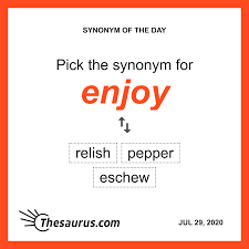 Learn New Words With Synonym Of The Day In 2020 New Words Words Synonym