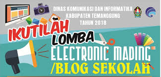 Voli, klub bola futsal, redaksi mading, dan teater musikal. Lomba Electronic Mading Blog Sekolah Berita Kominfo Kabupaten Temanggung