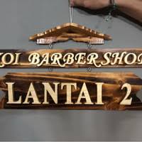 Pasal 1 (1) bentuk dan ukuran papan nama jabatan pejabat pembuat akta tanah adalah sebagai berikut : Jual Papan Nama Kayu Gantung Terbaik Harga Murah July 2021 Cicil 0
