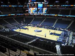 Fedexforum Seat Views Section By Section