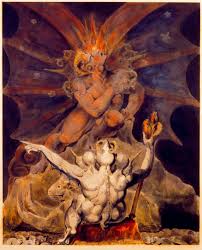 The Great Red Dragon And The Woman Clothed In Sun Poster Pin On Obscure Art Masterpieces 1500 1900s