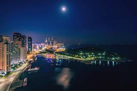 The roof and windows are the hottest, showing that most heat is lost from the house through those parts. Busan Beach View From Roof Top Of Hotel In Busan City In Night T Photograph By Anek Suwannaphoom