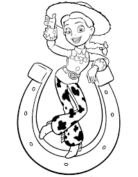 Jessie toy story coloring pages. Cute Jessie Coloring Page Free Printable Coloring Pages For Kids