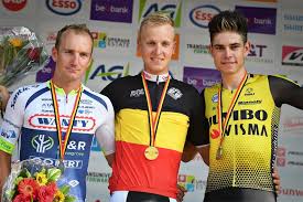 Wout van aert wint de spurt van theuns , evenepoel is de ontgoochelde derde. Definitief Bk Wielrennen Bij De Profs Wordt Twee Dagen Na Het Belang Van Limburg Mobile
