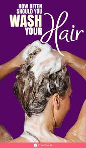 How Often Should You Wash Your Hair Shower Tips And Tricks In 2020 Hair Washing Schedule Hair Challenge Washing Hair