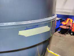 Had A Good Try At Pvc Welding Today 1 2 Tape For Scale Welding Pvc Tape