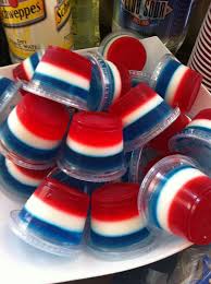 4th Of July Jello Shots Jello Shot Recipes Fourth Of July Food Shot Recipes
