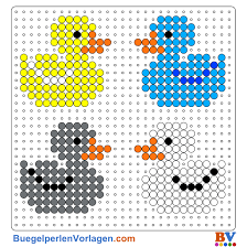 Schöne strickmuster stricken lernen ★ lerne zopfmuster, lochmuster & perlmuster! Enten Bugelperlen Vorlage Ducks Perler Bead Pattern Bugelperlen Vorlagen Basteln Bugelperlen Bugelperlen Vorlagen Kostenlos