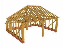 Caxca garage $ale kits kit contents: Oak Framed Garage Kit 2 Bay Full Hip With Catslide Diy Self Build