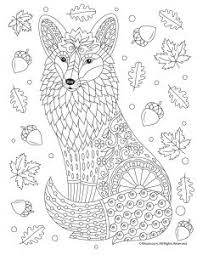 The best free, printable fall coloring pages! Fall Animal Adult Coloring Pages Woo Jr Kids Activities