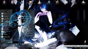 Showing 1 to 15 windows 7 themes out of a total of 343 in anime themes. Win7 Black Rock Shooter V6 By Hoangtush On Deviantart