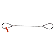 Lift-All 1/4 Inch x 1.5 Ft Eye & Eye 6x19 Steel Wire Rope ...