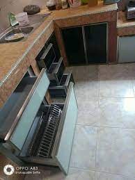 2019 slim hanging anti jump sliding profile (without bottom track) is the right choice with elegant, comfortable and safe soft closing function we have 16 different design of sliding handle 🌈 italy soft close 🇮🇹 loading capacity 90kg to 120kg per door 🚪 contact us now ! Kitchen Set Pekanbaru Home Facebook