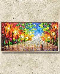 Original Park Landscape Paintings On