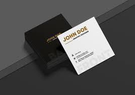 Free square business card mockup psd. Square Business Card Free Mockup Free Mockups Stationery Business Cards Pixelify Net