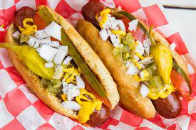 Keto Chicago Hot Dog Recipe Ketofocus Recipe Dog Recipes Recipes Hot Dog Recipes