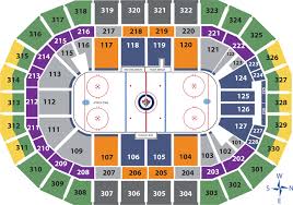 Bell Mts Place Seating Chart Views And Reviews Winnipeg Jets
