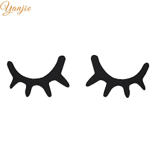 Can you use a magnet to curl eyelashes? 20pcs Lot 55mm Black Felt Unicorn Sleepy Eyes Eyelash For Girls 2021 Unicorn Birthday Party Diy Kids Hair Bow Hair Accessories Hair Accessories Accessories Hair Accessorieshair Accessories Diy Aliexpress