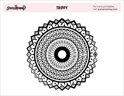 Coloring books weed book stoners for adult pages. Free Trippy Coloring Pages That Ll Make You See The World Differently
