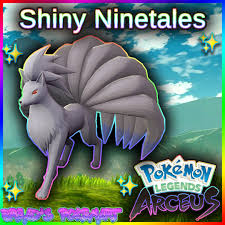 Shiny Ninetales alpha best Stats // Pokemon Legends: - Etsy Finland