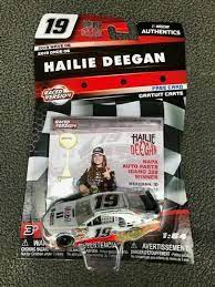 Nascar authentics ryan newman #6, 2020 wave 6: 2019 Nascar Authentics Wave 6 Hailie Deegan Meridian Win Raced Version 1 64 Lionel Toyota Nascar Meridian Racing