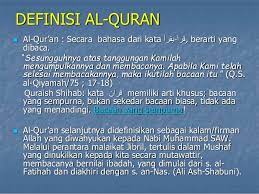 > talaqqi adalah perkataan arab yang berasal daripada kalimah laqia ; Al Quran Sumber Ajaran Islam