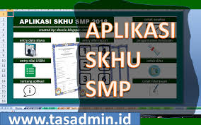 Download contoh blangko ijazah tahun 2020 untuk sd smp sma smk. Aplikasi Skhu Smp Format Excel Tasadmin