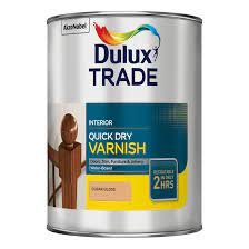 High performance polyurethane water based topcoat. Dulux Trade Quick Dry Varnish Dulux Decorator Centre