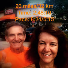 First time runner completes 20 miles