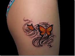 In scotland and ireland, a yellow butterfly near a grave is the species or design of the butterfly tattoo can also impact its meaning. Sizzling Butterfly Tattoo Designs For Ladies Nexttattoos