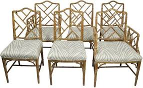 Faux Bamboo Dining Chairs S 6 Dining Chairs Bamboo Dining Chairs Chair