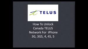 Once contacted them, and scheduled the iphone to be unlocked, the representative will complete the requirements to unlock the iphone for you. Unlock Telus Iphone 4s Unlock Canada Telus Iphone 5 Canada Unlock Youtube