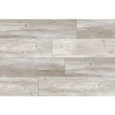 Style Selections Woods Vintage Gray 6 In X 24 In Glazed Porcelain Wood Look Floor Tile Lowes Com Porcelain Flooring Flooring Gray Porcelain Tile