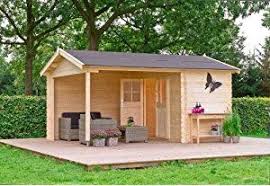 Outdoor Gartenhaus 2 Raum Blockbohlenhaus Walter 300 Sockelmass 427 X 300 Cm Dachtsand 469 X Gartenhaus Gartenhaus Mit Terrasse Hinterhof Terrassen Designs