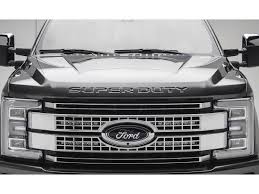 Zroadz Super Duty Two 10 Inch Led Light Bars With Behind Upper Grille Top Mounting Brackets Z415371 Kit 17 19 F 250 F 350 Super Duty Platinum