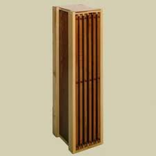 Amish Heritage Table Leaf Storage Rack For 2 Leaves Poplar Table Leaf Storage Leaf Table Hardwood Furniture