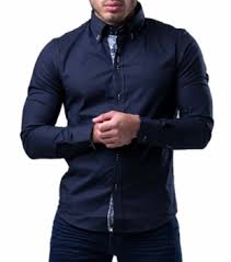 Pour passer de belles nuits, faites votre choix parmi notre sélection ! Chemise Bleu Nuit Homme