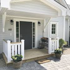 Front Door Topfpflanze Hortensie Frontdoor Frontporch Eingangstur Eingangsveranda Schwedenhaus Haus Renovieren Grundriss Einfamilienhaus