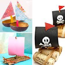 Kids pretend they are dragon boat racing and say english words. 20 Fun Creative Boat Crafts For Kids Mum In The Madhouse